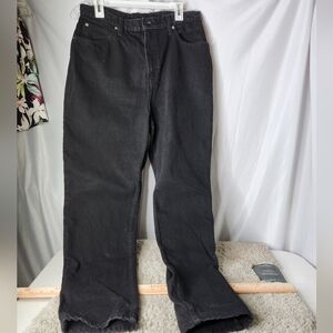 Faded Glory Black Jeans Size is 16